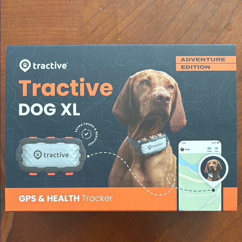 Active USA Orange and Black Dog GPS Tracker